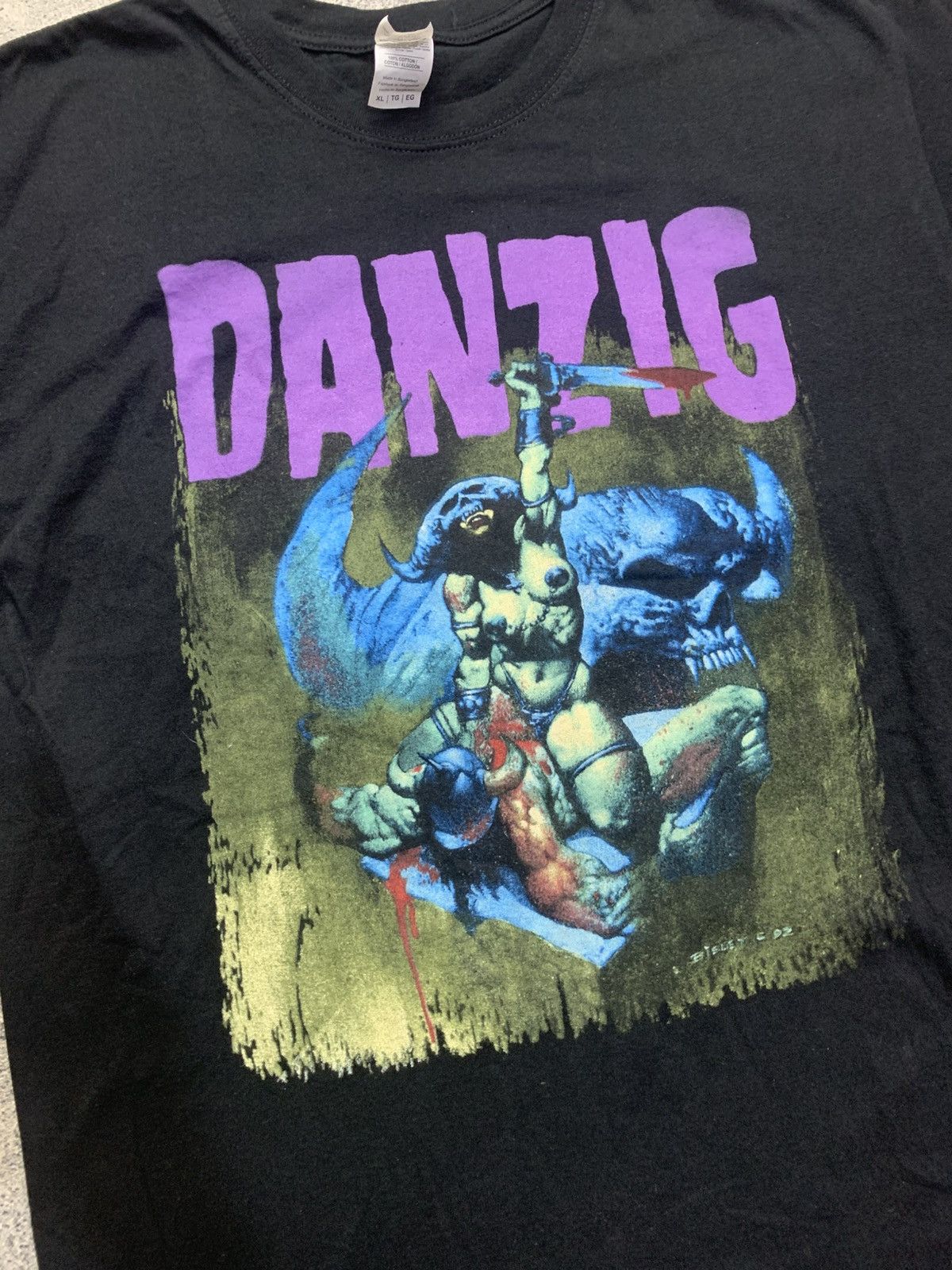 Band Tees 🐍 DANZIG How The Gods Kill Tee Size US XL / EU 56 / 4 - 3 Thumbnail