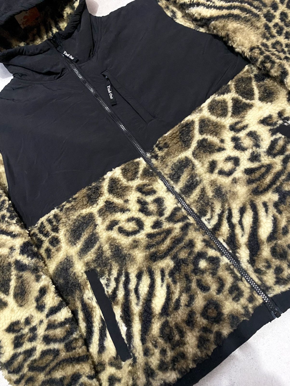 Other Workman Find-Out Leopard Fleece Jacket Size US L / EU 52-54 / 3 - 3 Thumbnail