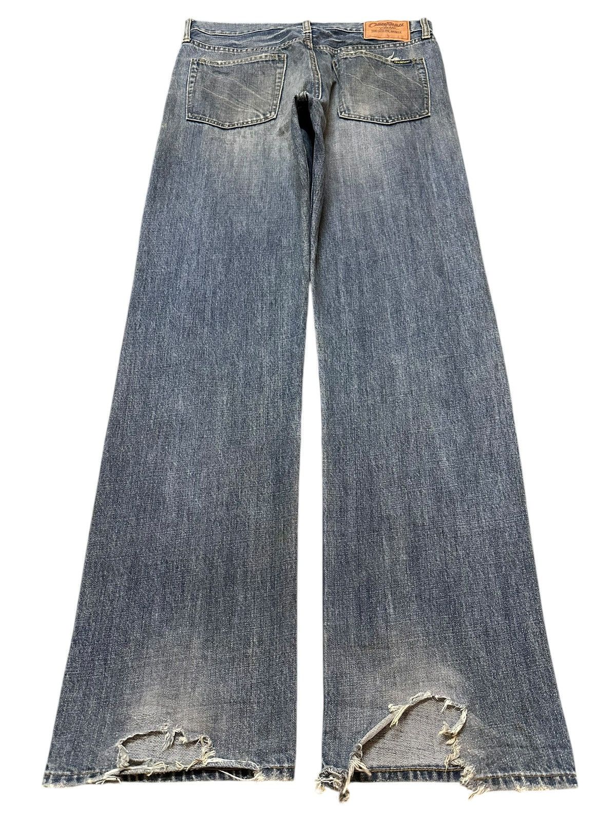 Japanese Brand Vintage Japanese Brand Blue Mud Wash Style Baggy Jeans Size US 32 / EU 48 - 2 Thumbnail