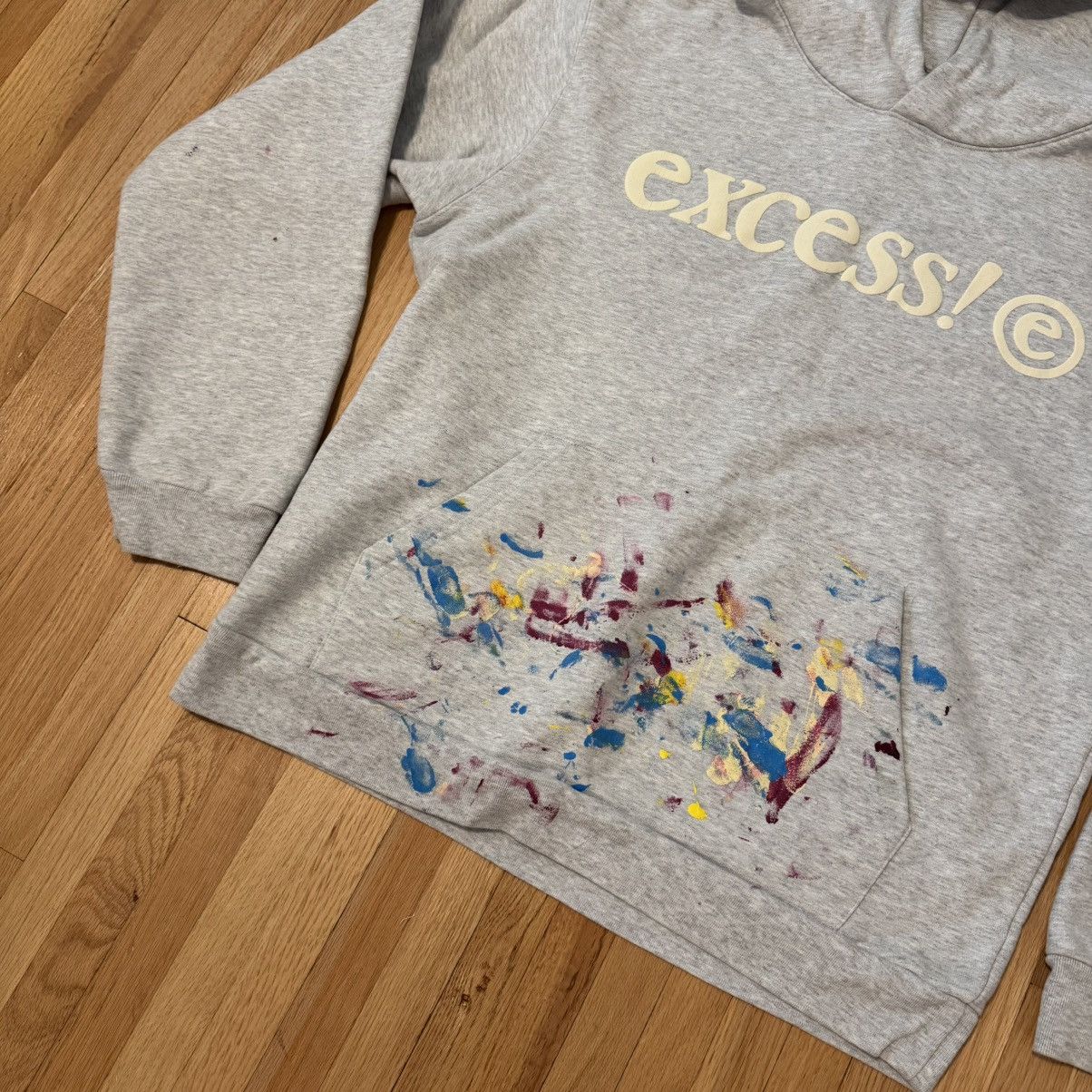 Vintage Distressed Paint Splatter Excess LA Hoodie Size US L / EU 52-54 / 3 - 3 Thumbnail