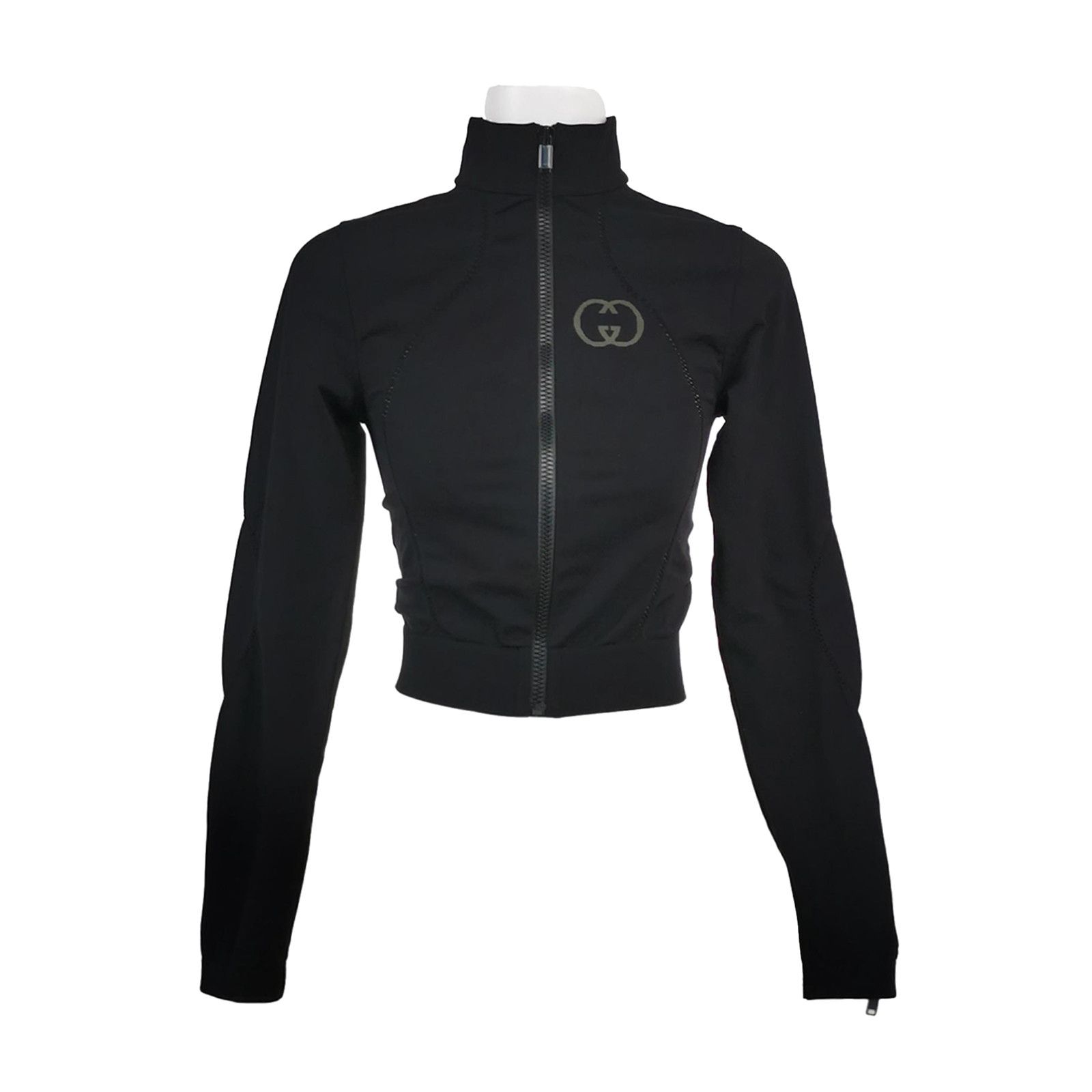 Gucci Gucci Interlocking G Logo Zip Jacket Size S Size S / US 4 / IT 40 - 1 Thumbnail