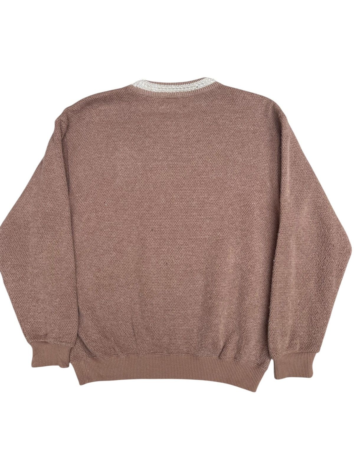 Japanese Brand × Vintage KURANAPO Textured Sweater – Embroidered Logo, Ribbed Knit Size US M / EU 48-50 / 2 - 2 Thumbnail