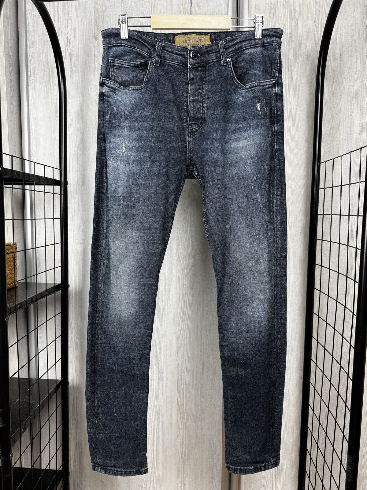 Jacob Cohen Jacob Cohen Limited Edition blue denim jeans pants Size US 34 / EU 50 - 1 Thumbnail