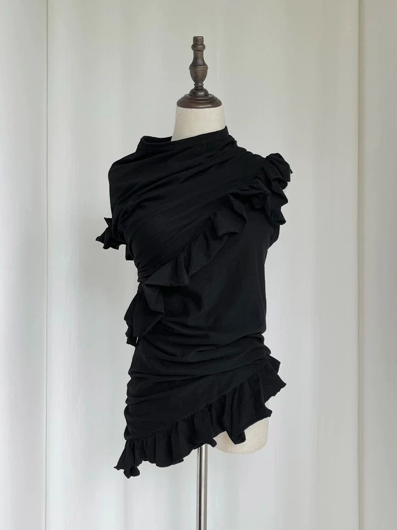 Comme des Garcons Comme Des Garcons Ruffled shape-shifting pile top Size S / US 4 / IT 40 - 1 Thumbnail