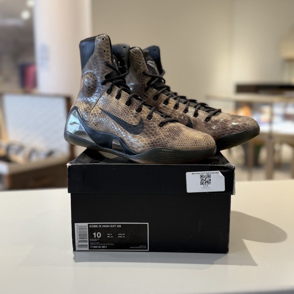 Nike Nike Kobe 9 EXT High Snakeskin Size US 10 / EU 43 - 6 Thumbnail