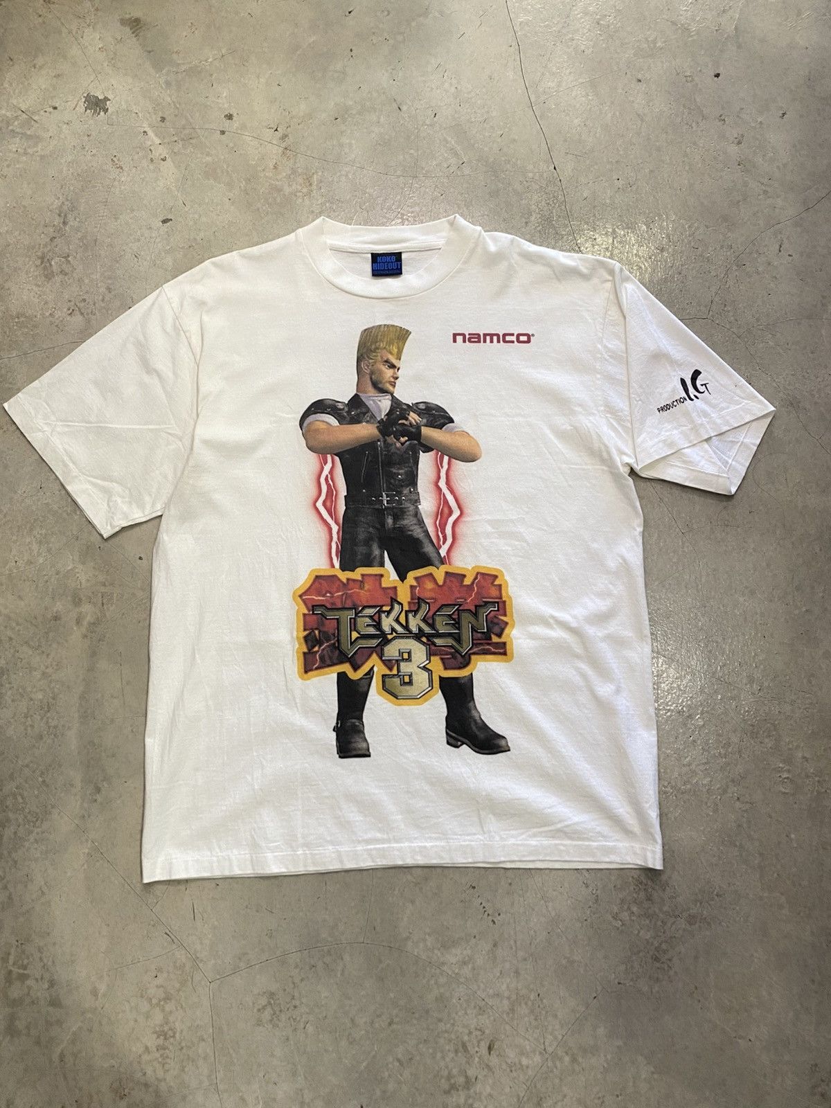 Japanese Brand × Vintage Vintage Tekken 3 Shirt Namco Japan Jin