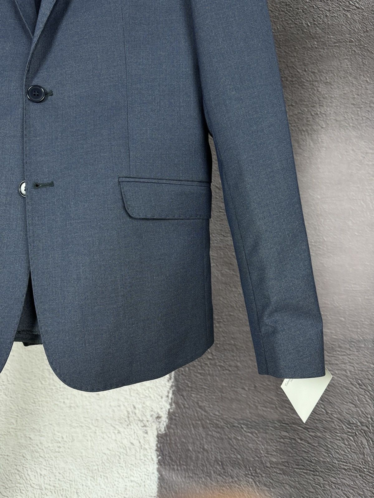 Other P. Langella Bottega italiana pattern blue 2 button 2 pc suit Size 34R - 6 Thumbnail