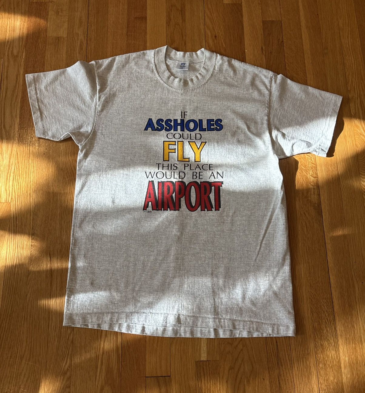 Vintage 1992 Funny Vintage Shirt Size US XL / EU 56 / 4 - 1 Thumbnail