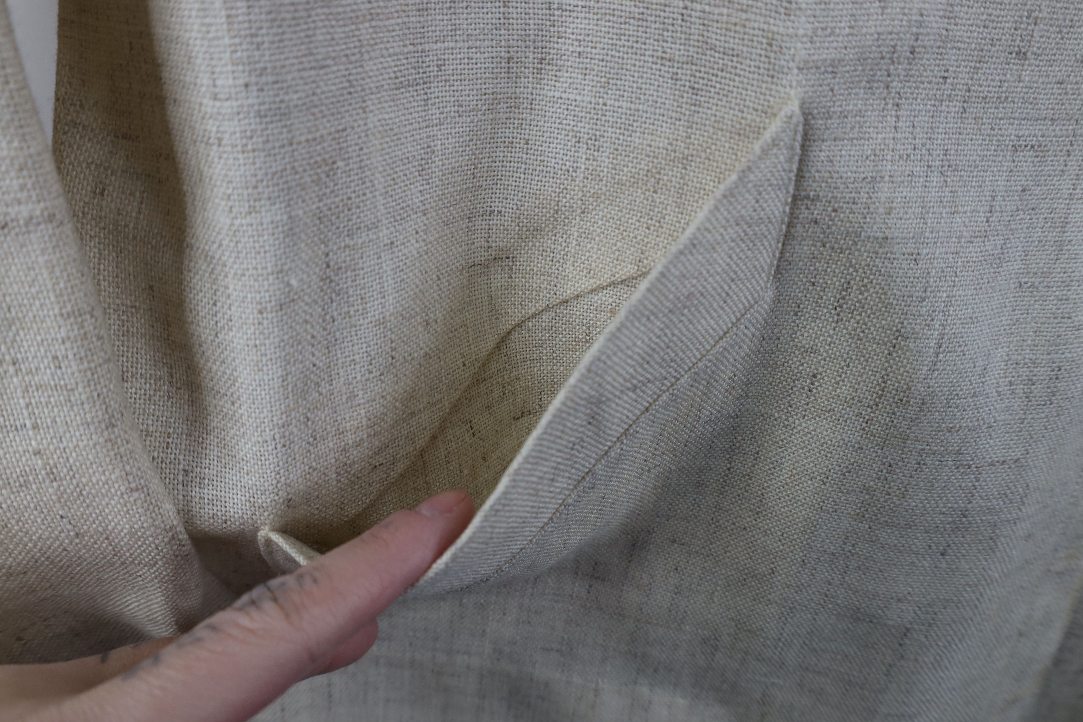 Vintage Vintage 60s Streetwear Flax Linen Blazer Jacket USA Size XXL / US 16-18 / IT 52-54 - 6 Thumbnail