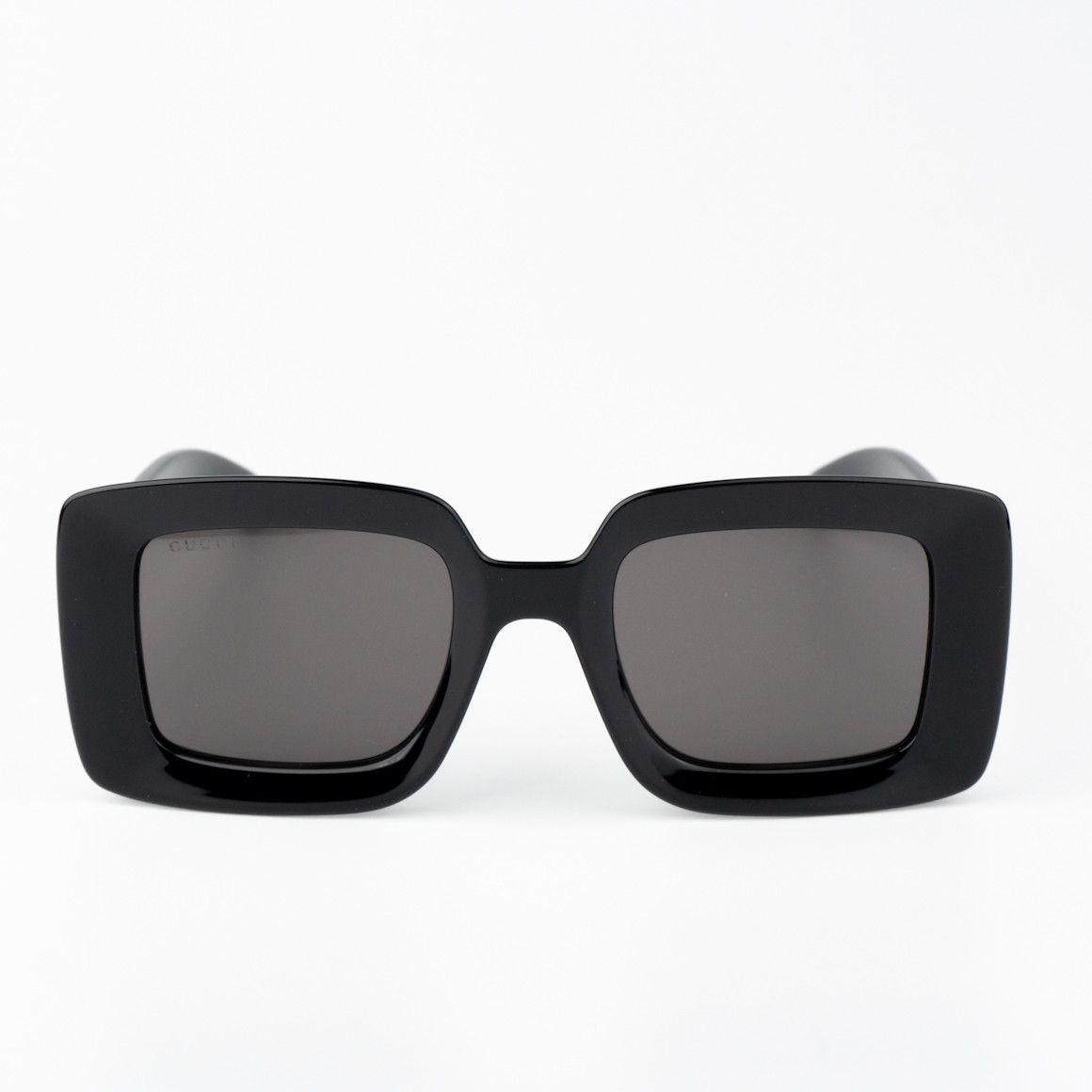 Gucci NEW Gucci GG1718S 001 Black Grey Women Square Sunglasses Size ONE SIZE - 3 Thumbnail