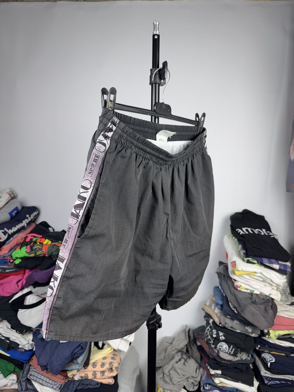 Vintage 90s Retro JAKO Sport Logo Tape Soccer Training Shorts S-M sz Size US 33 - 10 Thumbnail