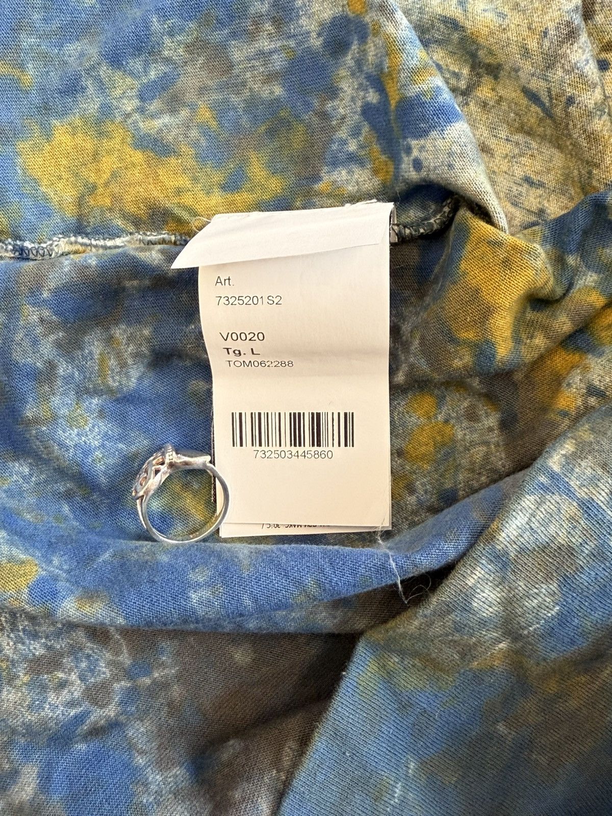 FW20 Supreme Stone Island Embroidered Logo S/S Top