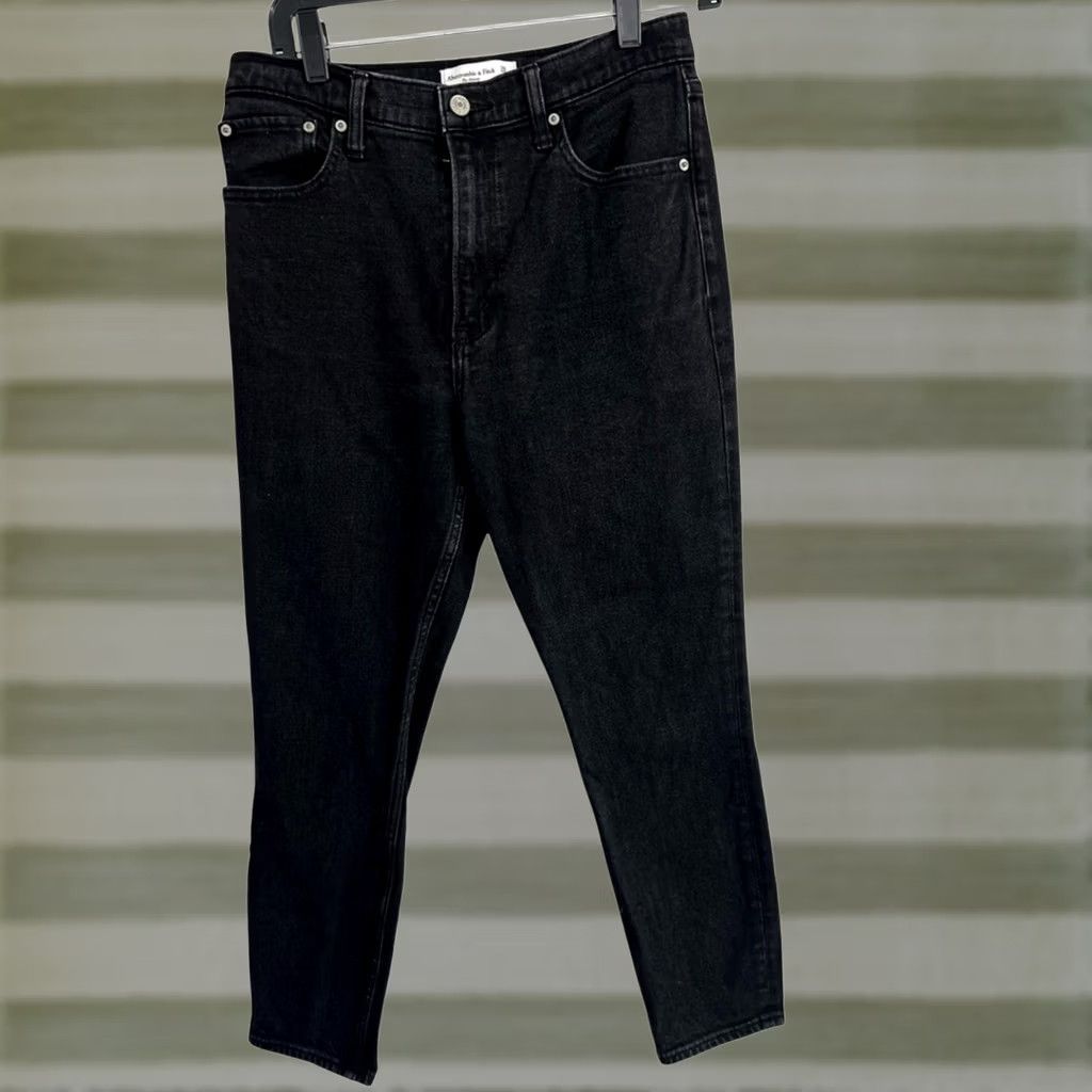 Abercrombie & Fitch Abercrombie & Fitch Jeans Womens 28 Black The Skinny High Rise Size 28" / US 6 / IT 42 - 1 Thumbnail