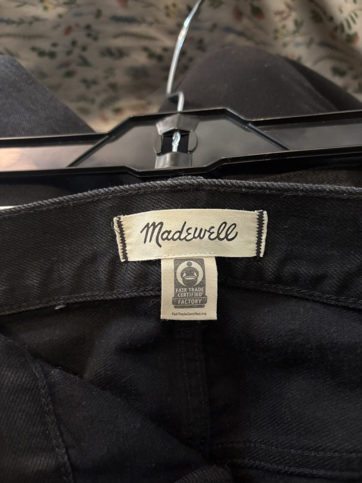 Madewell Madewell “Low-Slung Baggy” jeans in black wash. Size US 30 / EU 46 - 8 Thumbnail