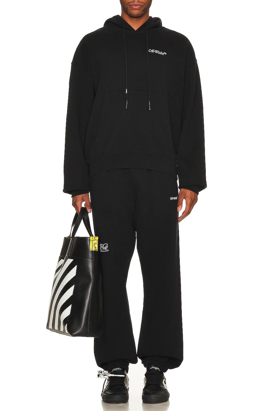 Off-White o1gr1nt1124 Caravag Crowning Over Hoodie in Black Size US XS / EU 42 / 0 - 4 Thumbnail