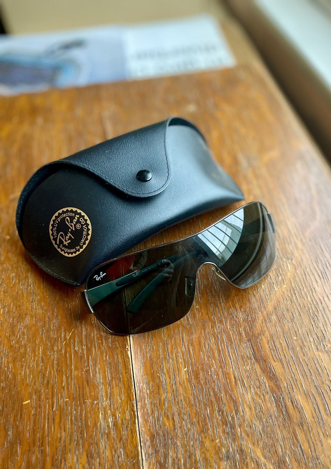 RayBan RayBan vintage Y2K mask sunglasses Size ONE SIZE - 1 Thumbnail