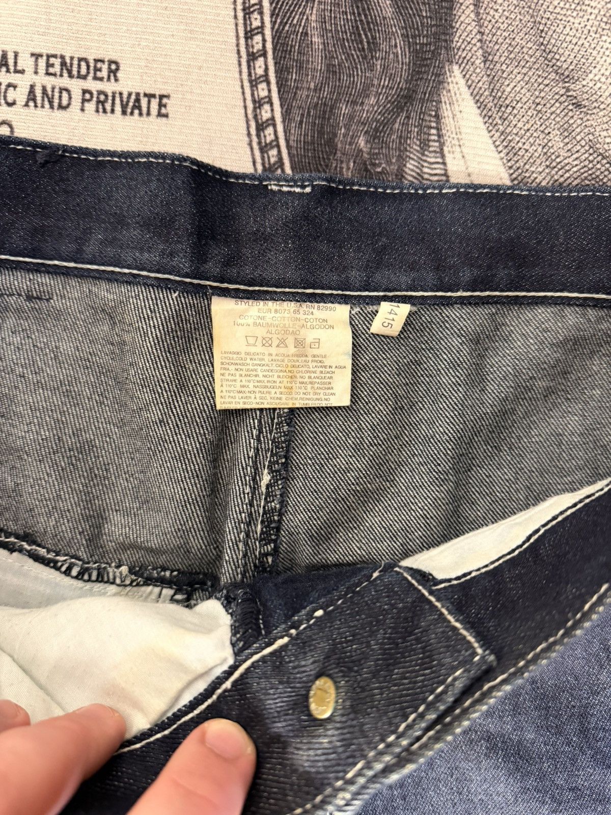 Karl Kani Vintage jeans Karl Kani,sk8 streetwear y2k opium style Size US 34 / EU 50 - 13 Thumbnail