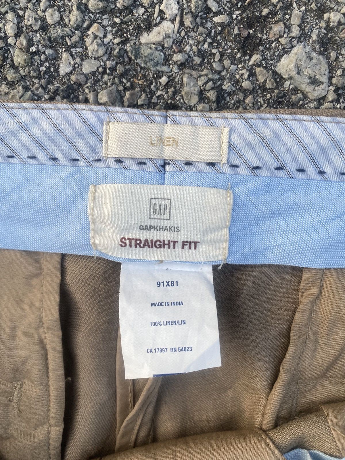 Gap 1990s GAP 100% Linen Pant Size US 35 - 8 Thumbnail