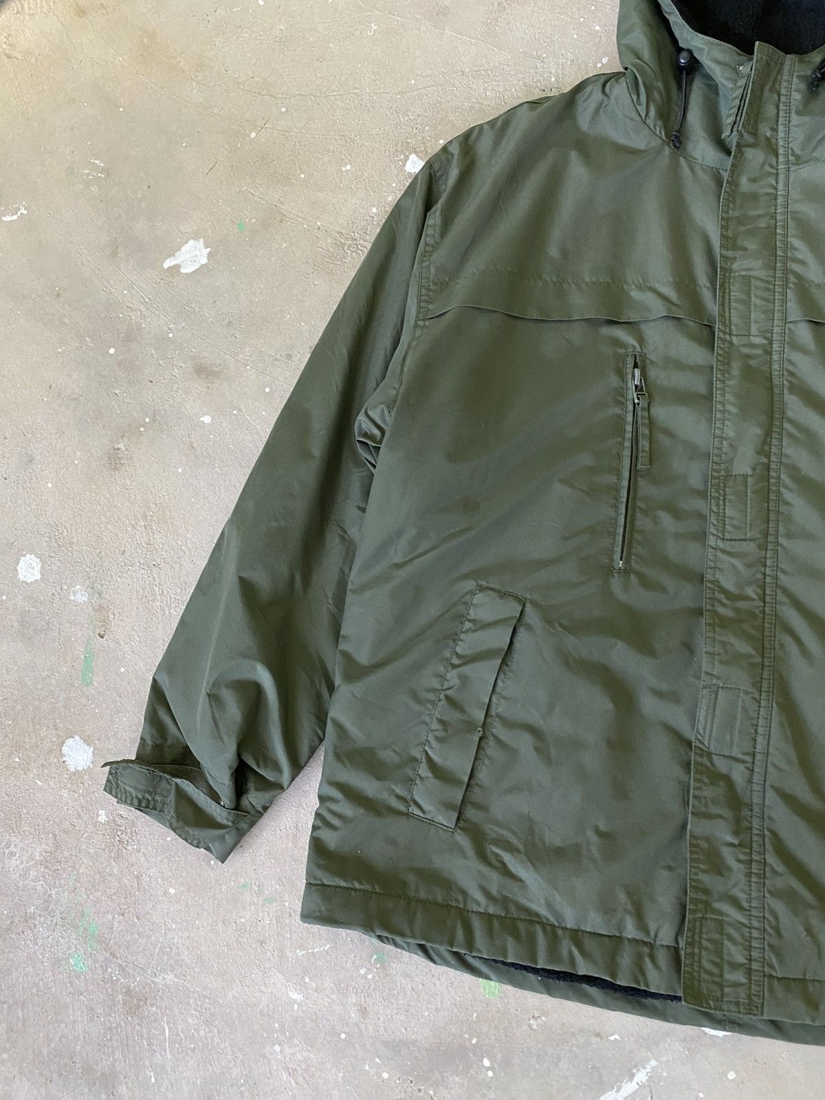Japanese Brand Bigborn Co-op Fleece Lined Hooded Jacket Size US M / EU 48-50 / 2 - 3 Thumbnail