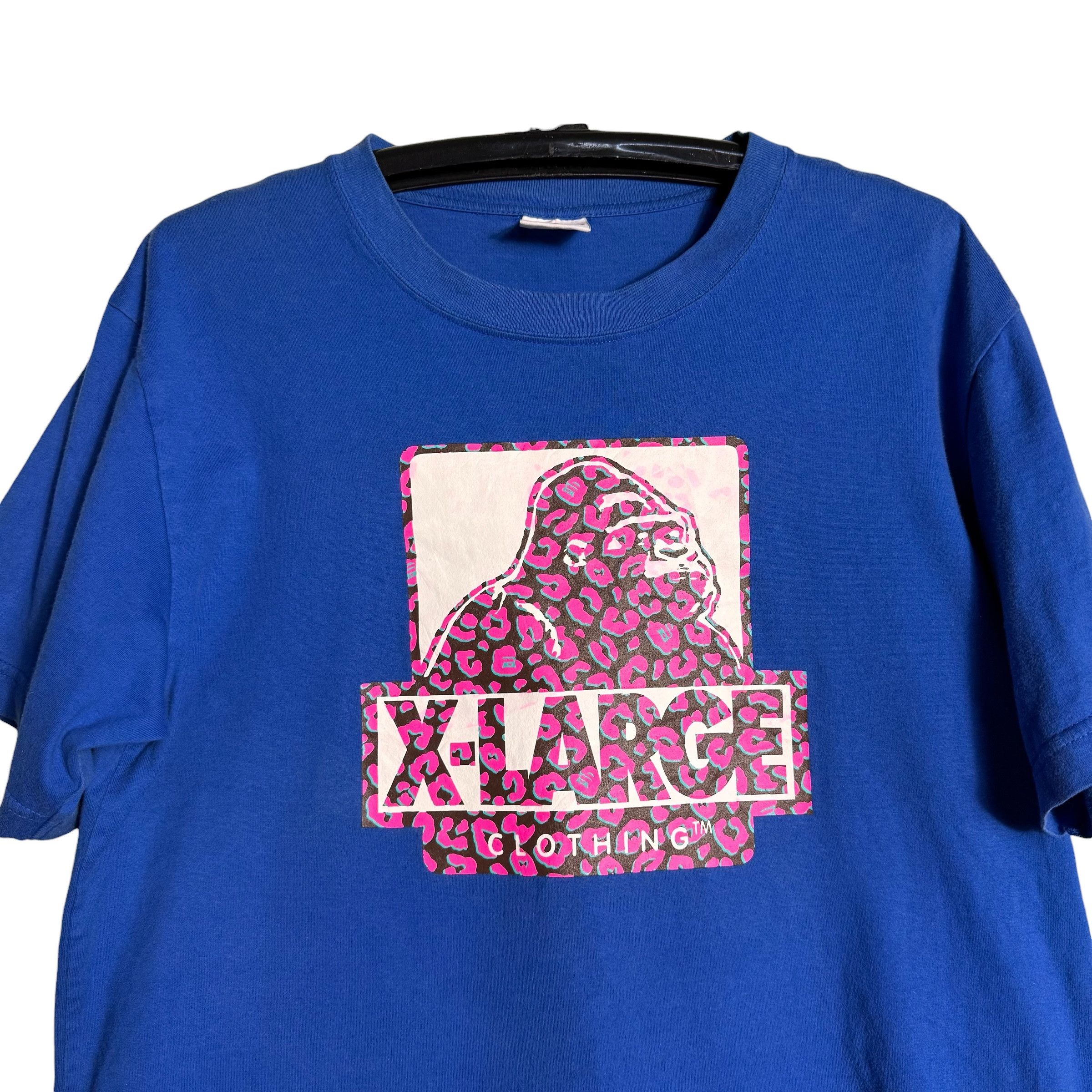 X-LARGE 🔥RARE🔥X-Large Clothing Spellout Logo Leopard T-shirt Size US L / EU 52-54 / 3 - 2 Thumbnail