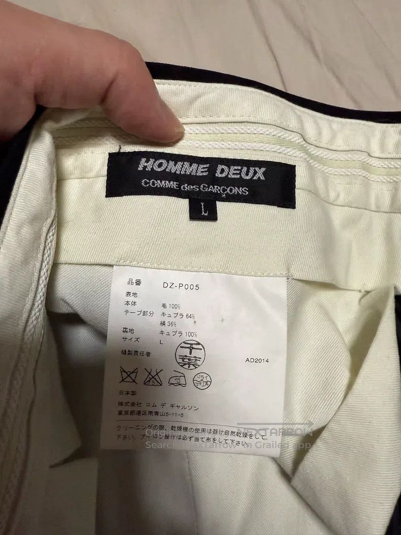 Comme des Garcons Comme Des Garcons size L Men's trousers, size L, black Size US 27 - 5 Thumbnail
