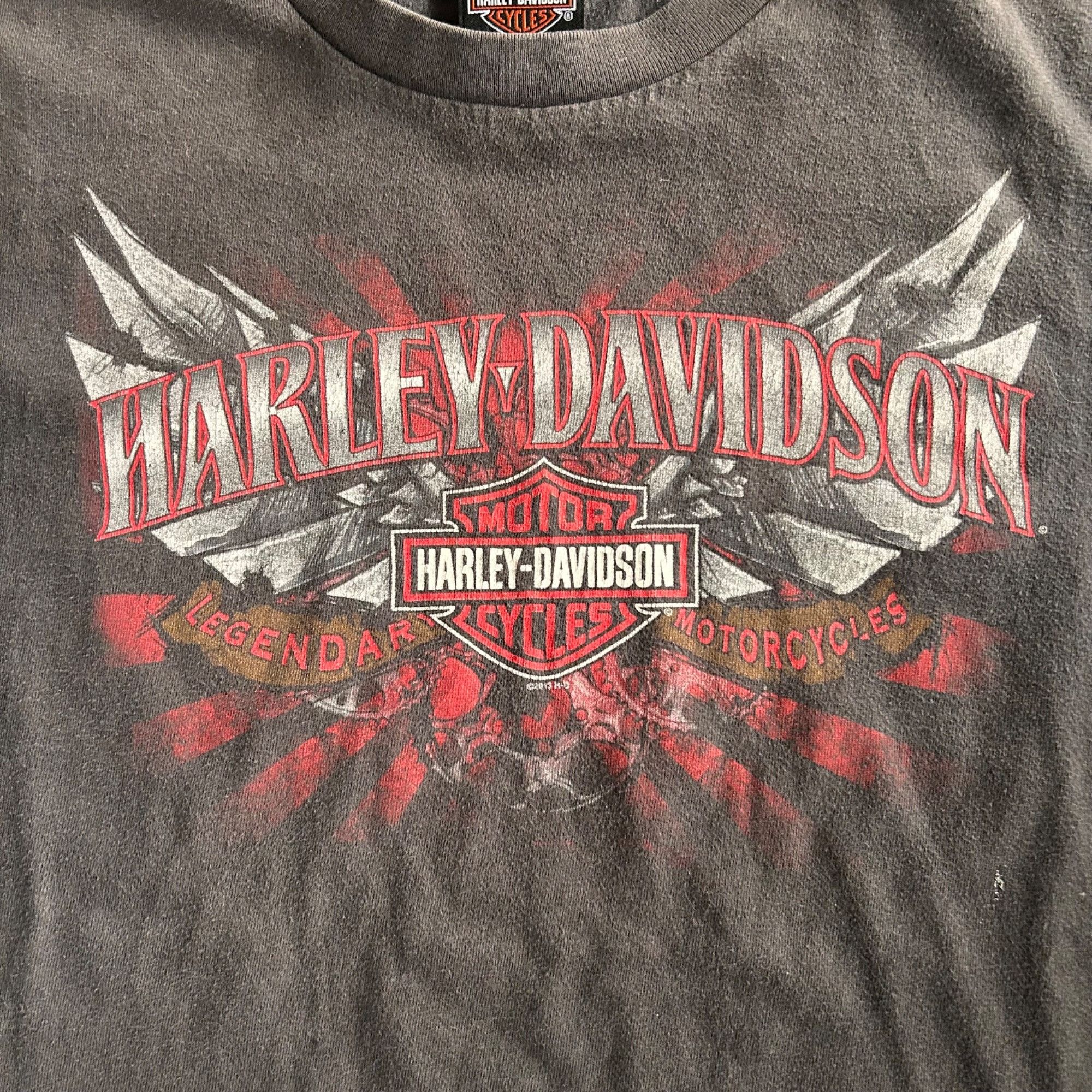 Harley Davidson Vintage/Y2K Style Harley Davidson Shirt Size US XL / EU 56 / 4 - 2 Thumbnail