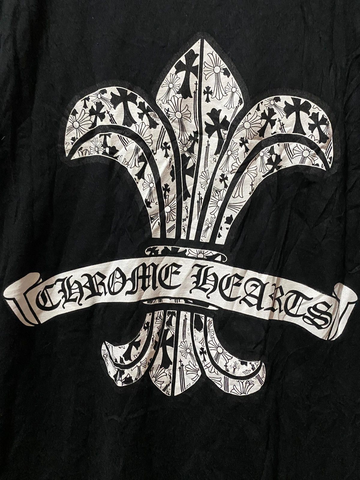 Chrome Hearts Chrome Heart Fleur de Lis Pocket Tee Size US M / EU 48-50 / 2 - 4 Thumbnail