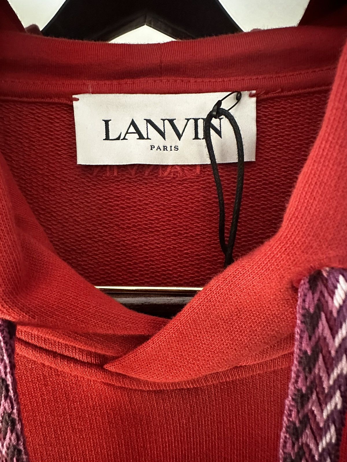 Lanvin Lanvin Curb Embroidered Hoodie Size US M / EU 48-50 / 2 - 5 Thumbnail
