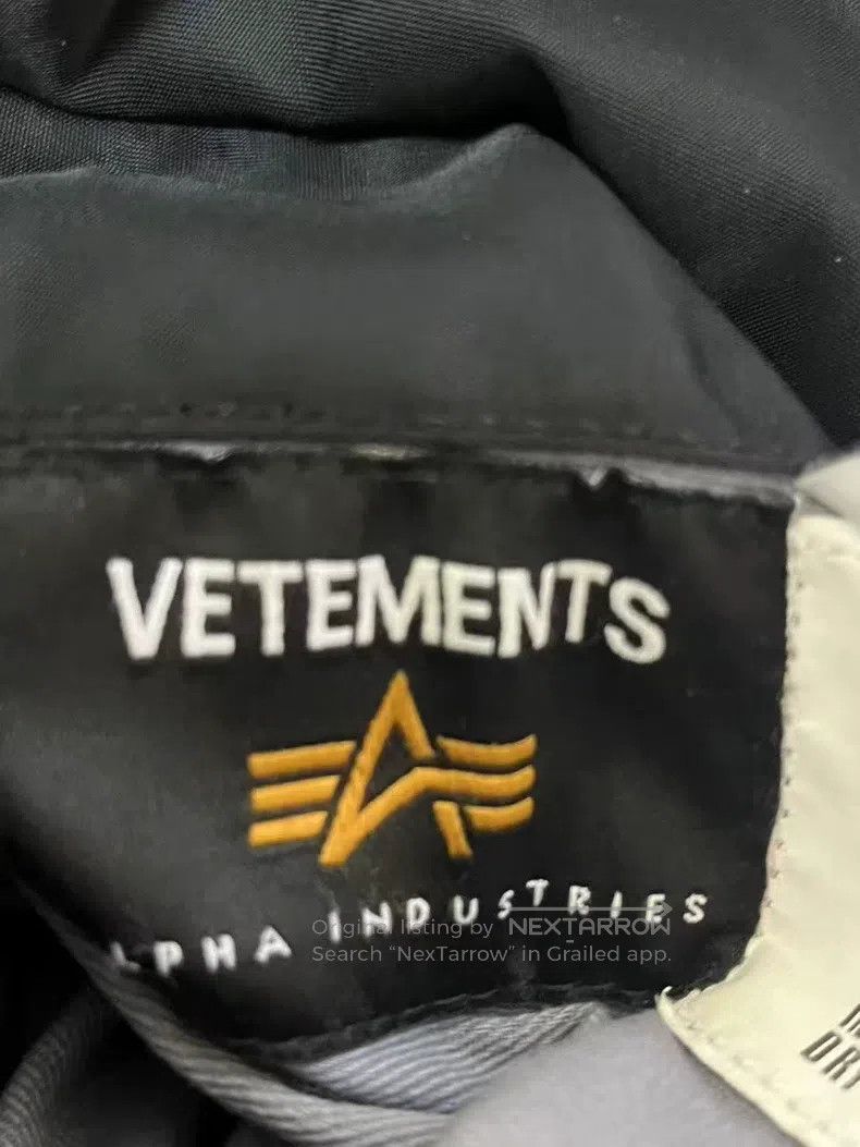 Vetements VETEMENTS Hooded Cotton Jacket, Black and Beige Color Two Size US S / EU 44-46 / 1 - 6 Thumbnail