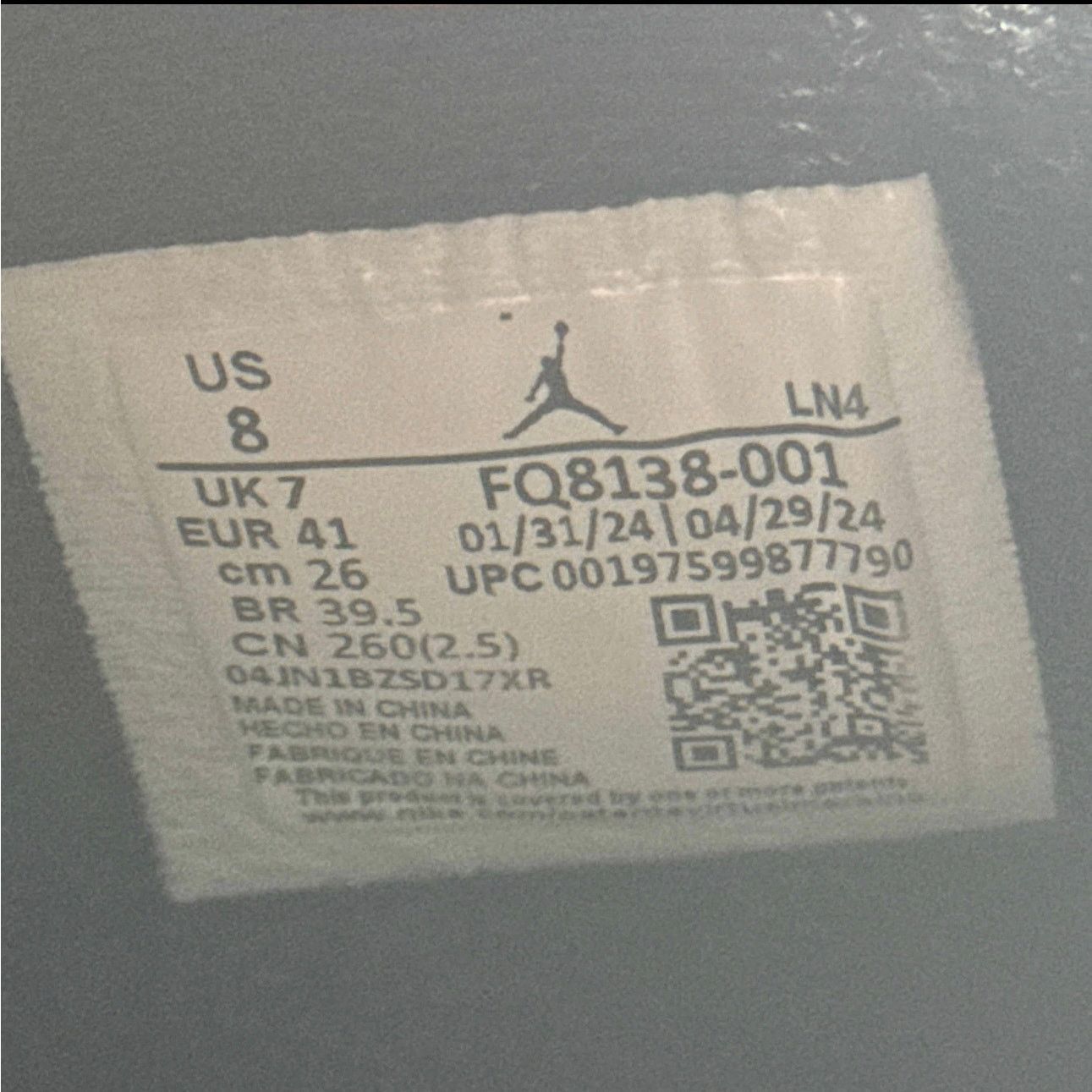 Jordan Brand × Nike Size 8 - Nike Air Jordan 4 Retro White Thunder Men's Shoes Size US 8 / EU 41 - 7 Thumbnail