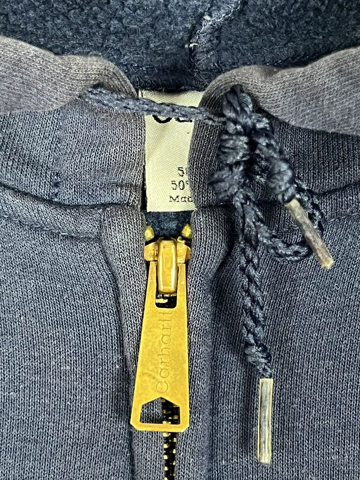 Carhartt Vintage Distressed Carhartt Hoodie Size US L / EU 52-54 / 3 - 8 Thumbnail
