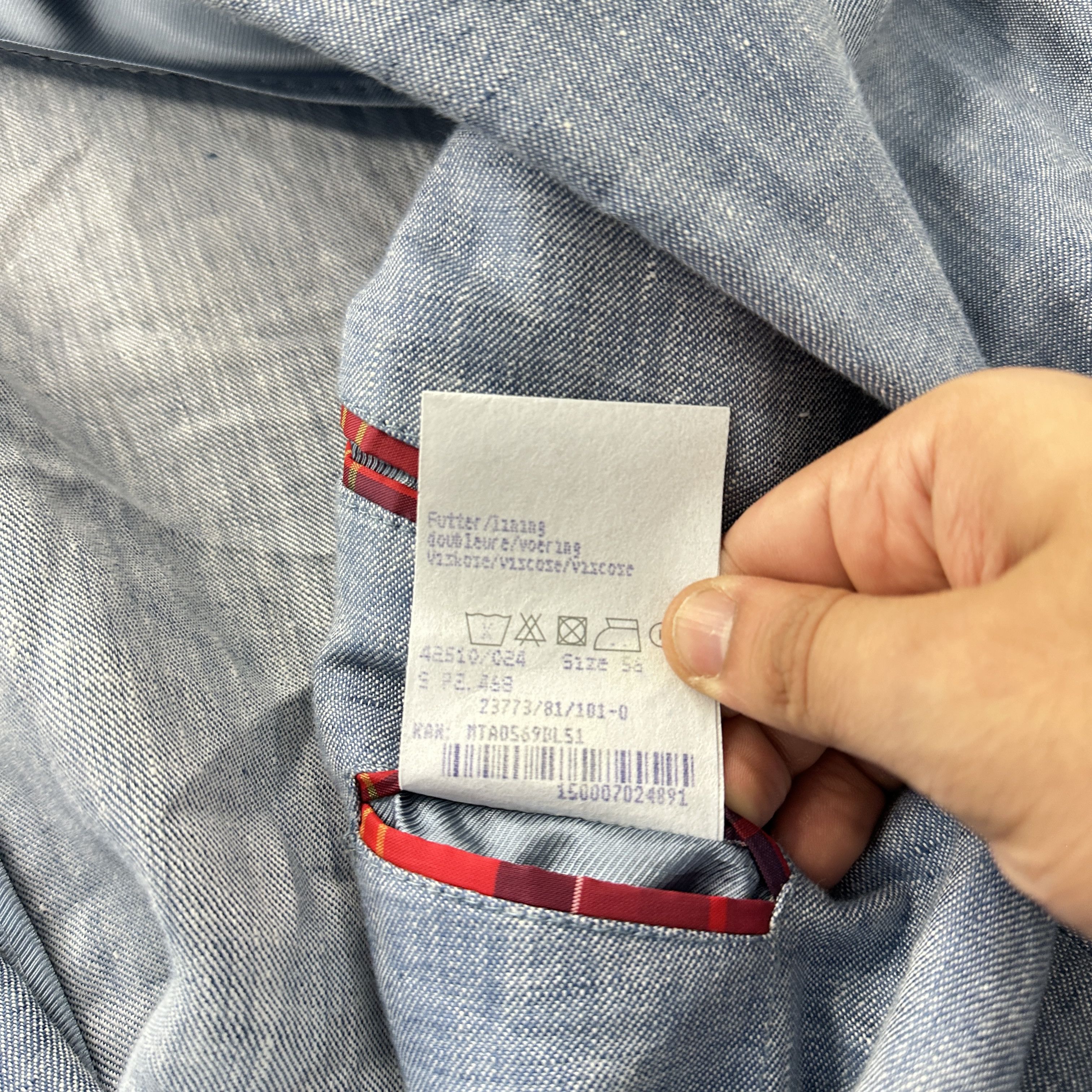 Barbour Blazer Barbour Lino – 56 IT Size 42S - 10 Thumbnail