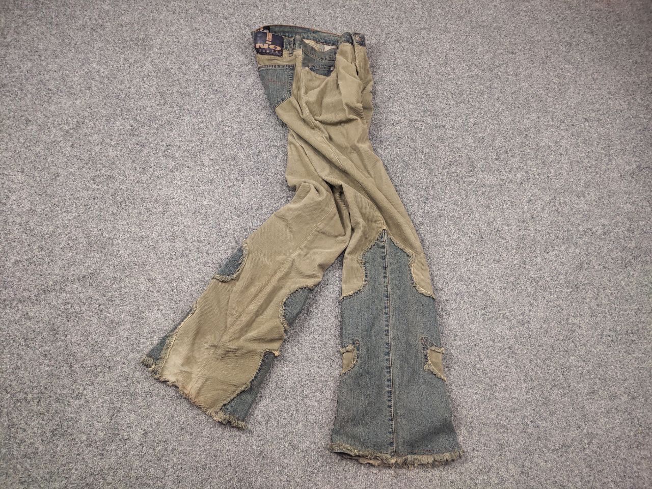 If Six Was Nine Vintage If six was nine Style LGB Y2K Corduroy Flared Jeans Size 28" / US 6 / IT 42 - 2 Thumbnail