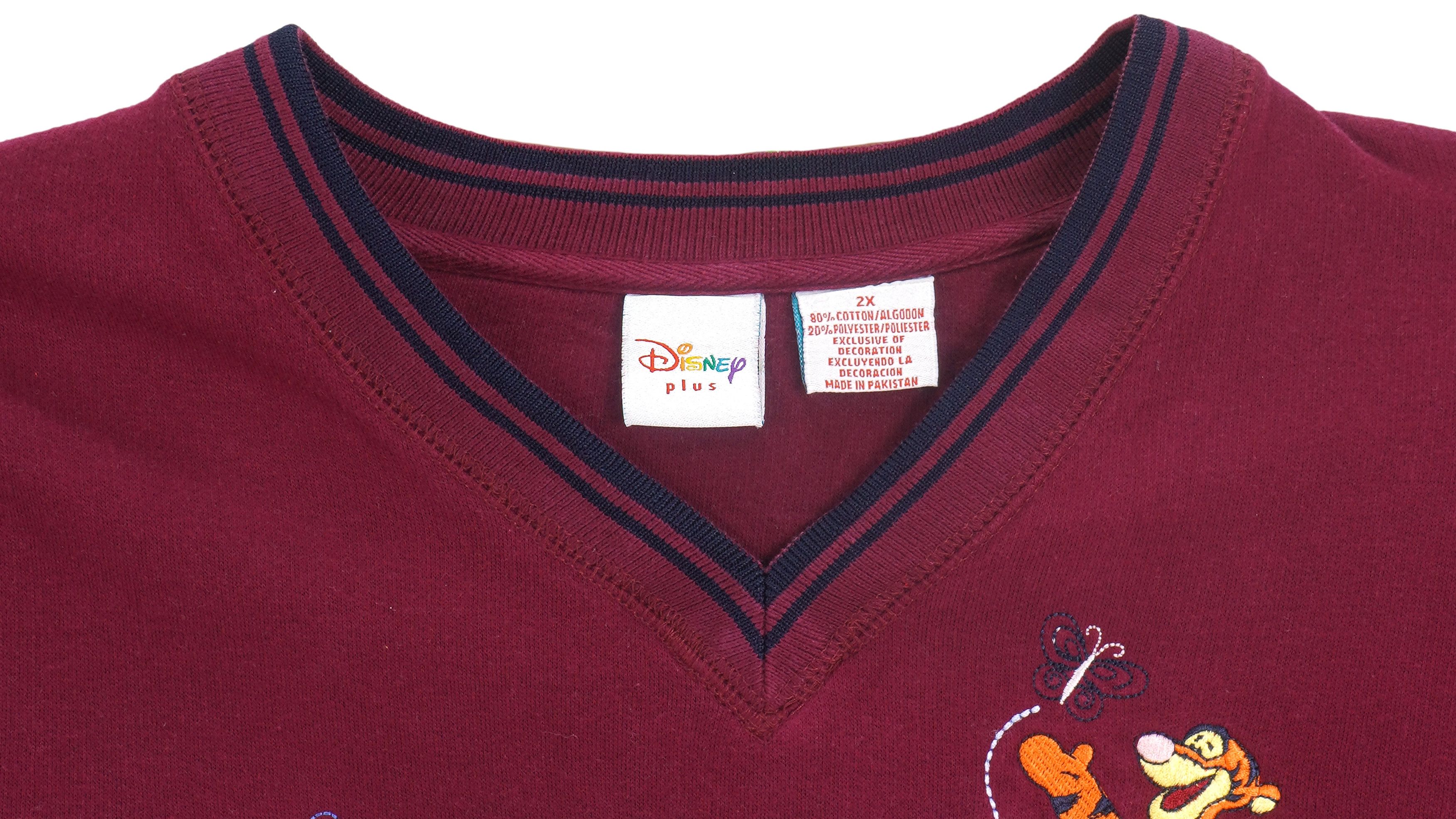 Disney Tigger Embroidered Sweatshirt 2000s Size US XXL / EU 58 / 5 - 3 Thumbnail