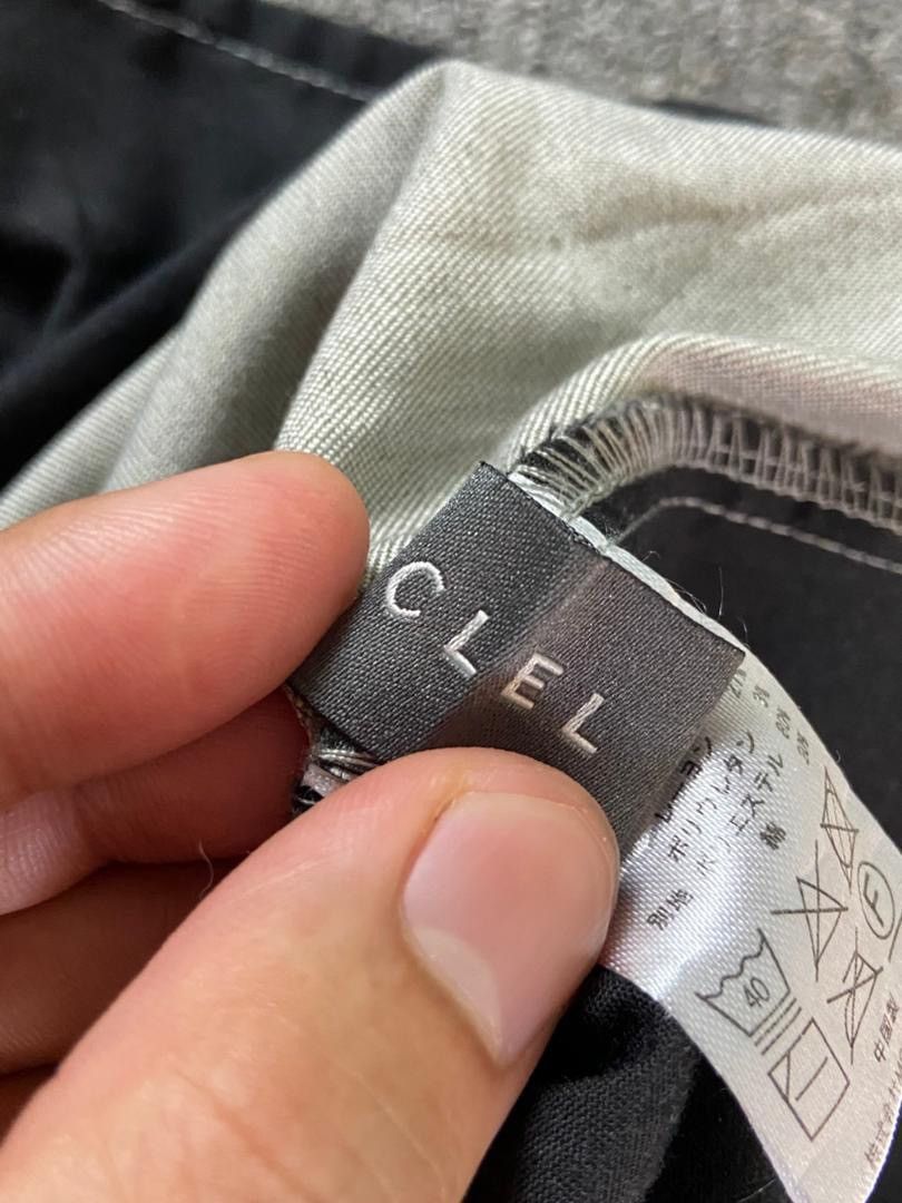 Japanese Brand CLEL Brand Wide Leg Bondage Cargo Pants (190) Size US 29 - 3 Thumbnail