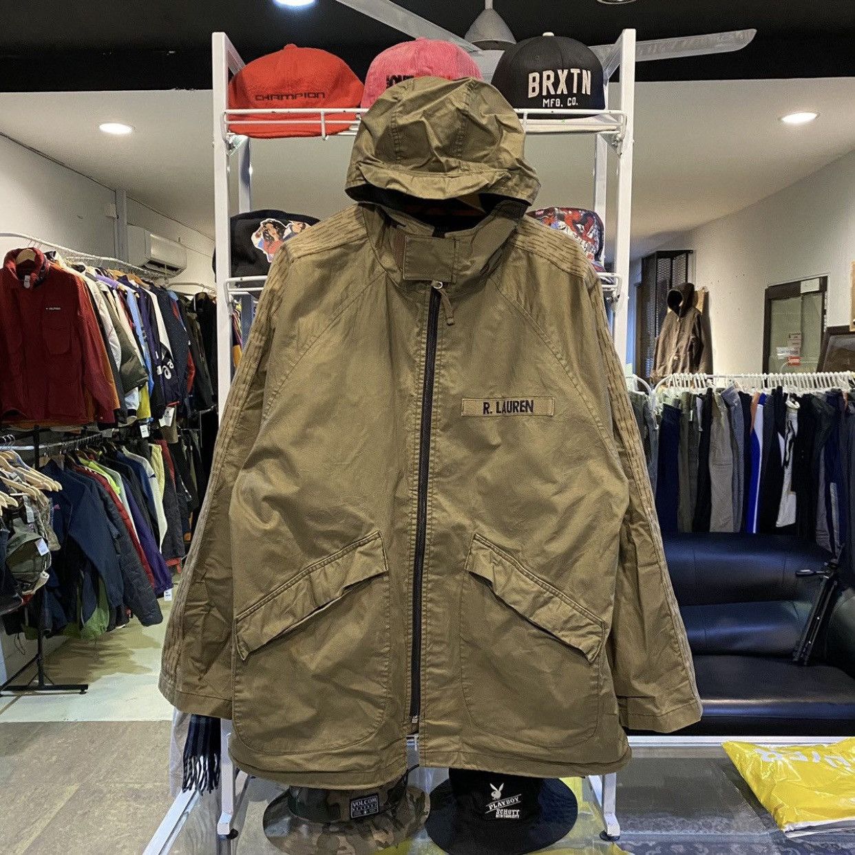 Polo Ralph Lauren Polo Jeans Ralph Lauren Military Style Hooded Parka Jackets Size US L / EU 52-54 / 3 - 1 Thumbnail