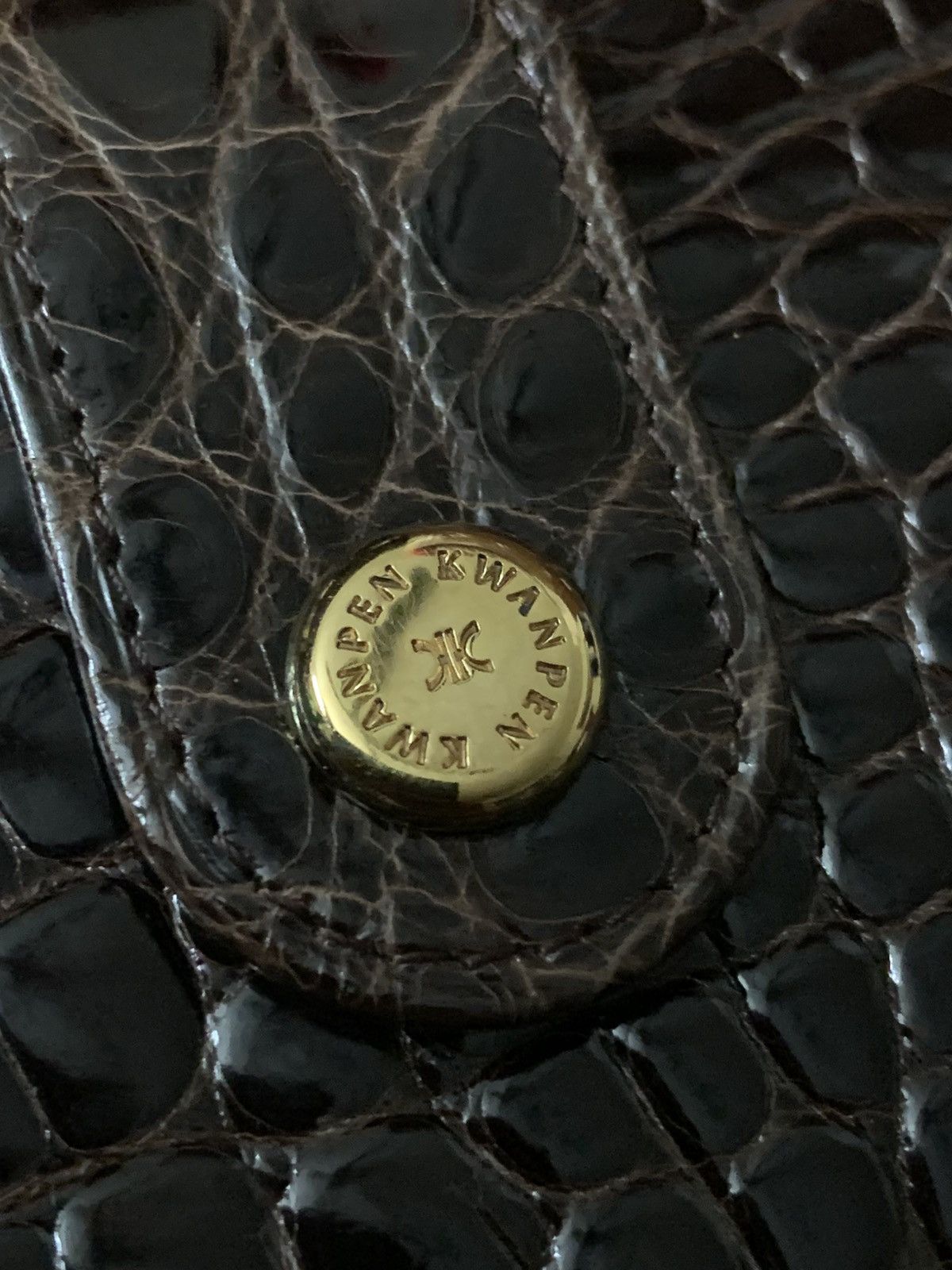 KWANPEN Kwanpen crocodile leather wallet Size ONE SIZE - 4 Thumbnail
