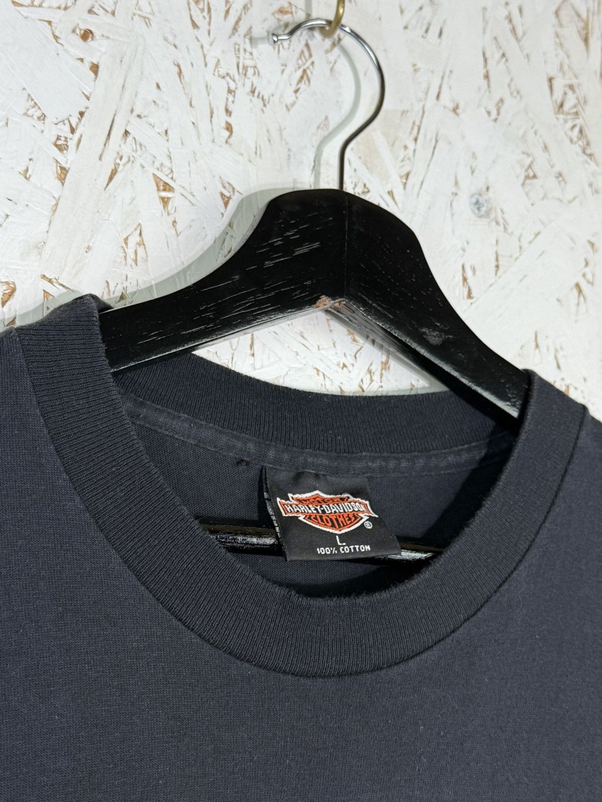 Harley Davidson 80s Harley Davidson 1988 Eagle Dragon Holoubek Florida Tee L Size US L / EU 52-54 / 3 - 5 Thumbnail