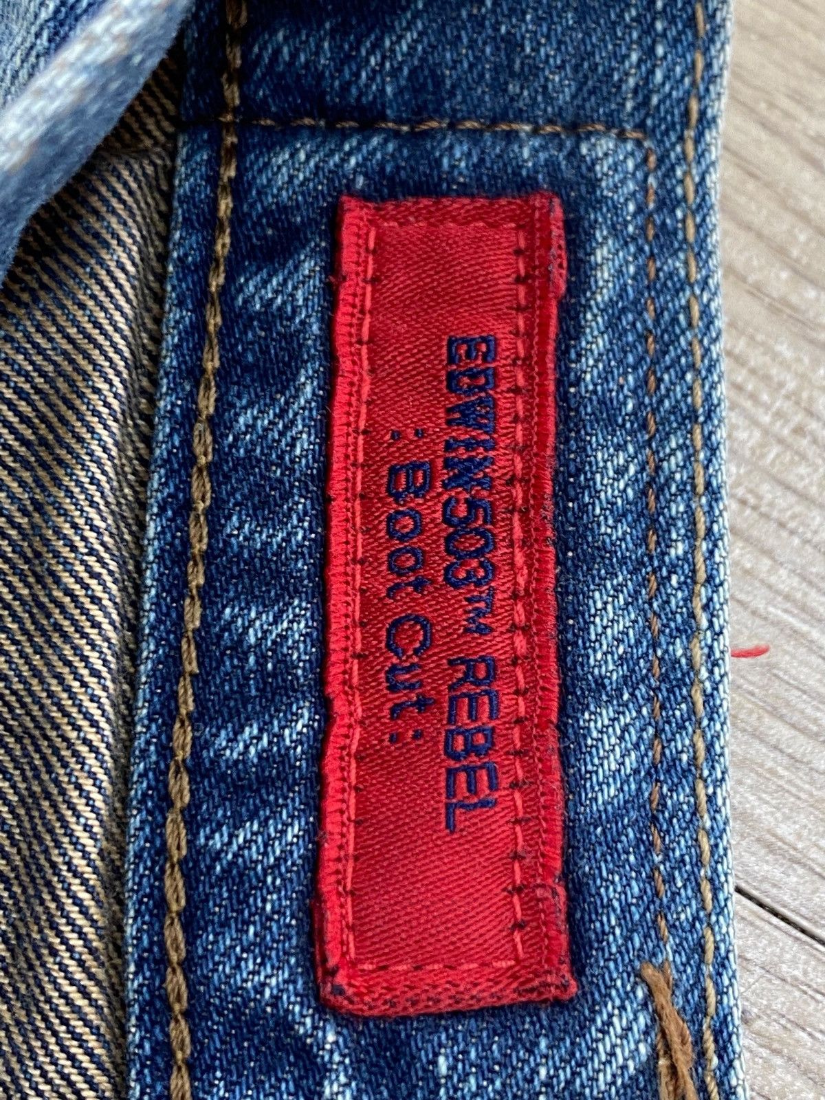 Edwin Edwin Brand Mud Wash Style Flare Jeans Size US 30 / EU 46 - 14 Thumbnail