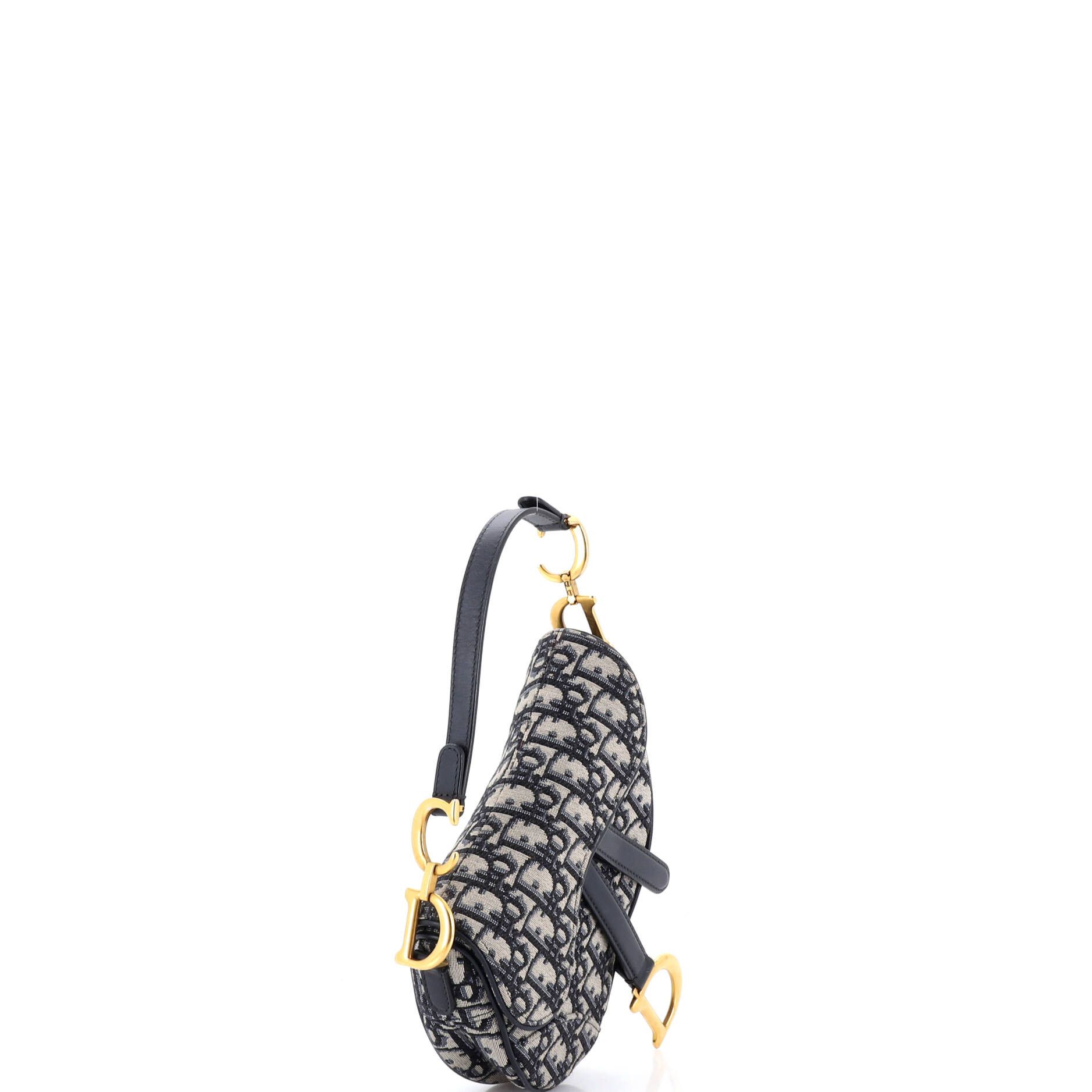 Dior Saddle Handbag Oblique Canvas Mini Size ONE SIZE - 1 Thumbnail