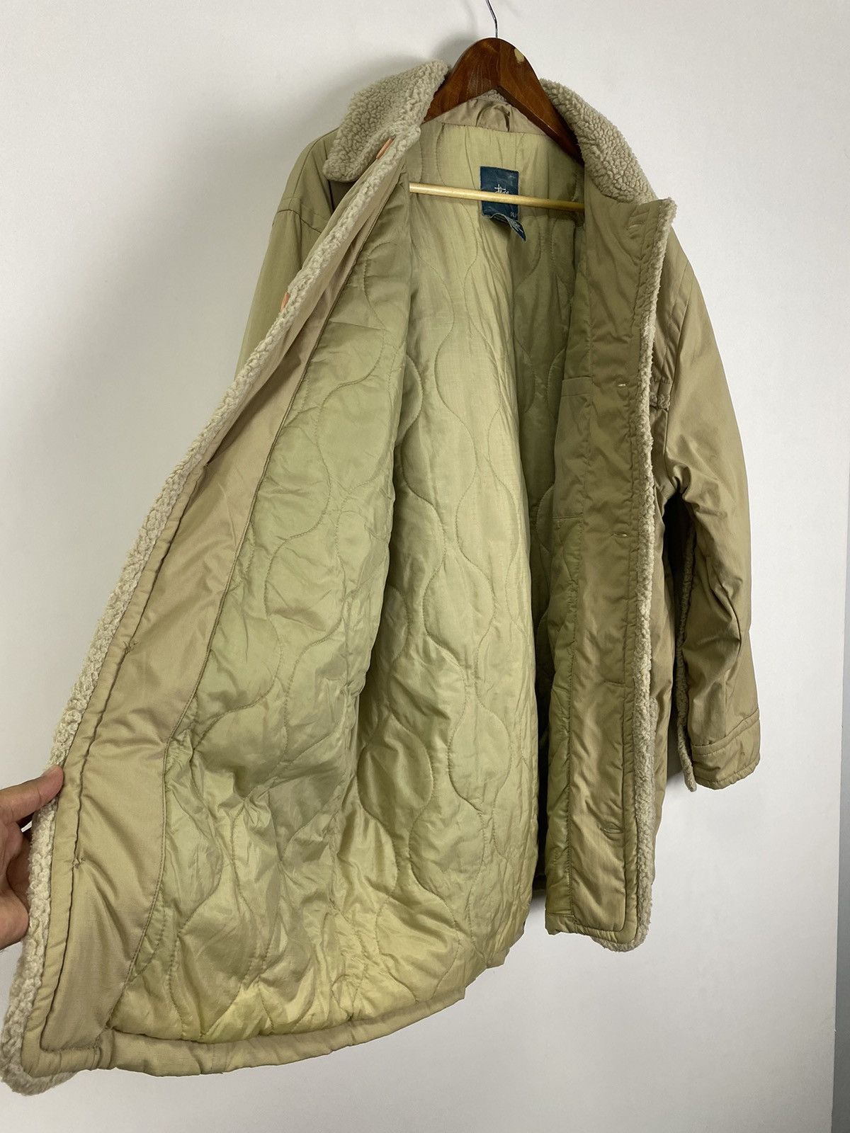 Stussy × Vintage Vintage Stussy fleece collar winter Jacket Size US XL / EU 56 / 4 - 5 Thumbnail
