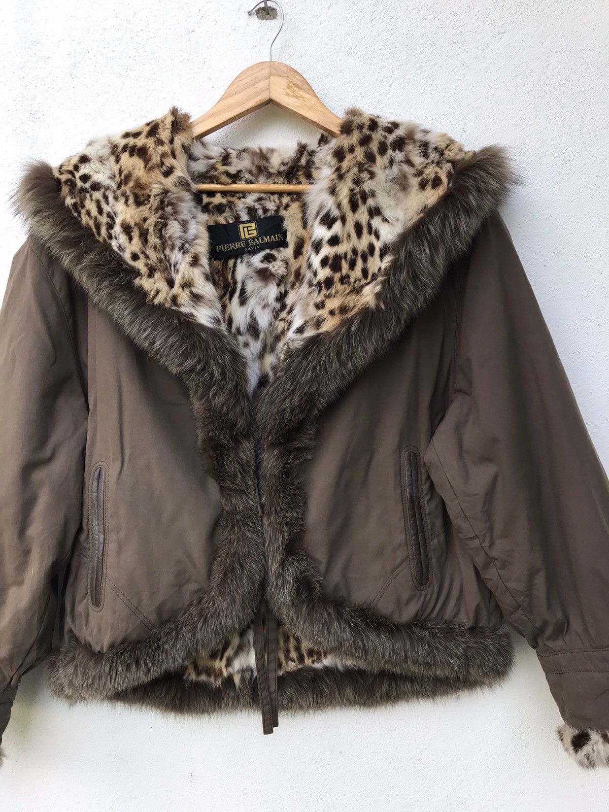 Designer × Pierre Balmain Pierre Balmain Faux for Jacket Designer Japanese Brands Size ONE SIZE - 2 Thumbnail