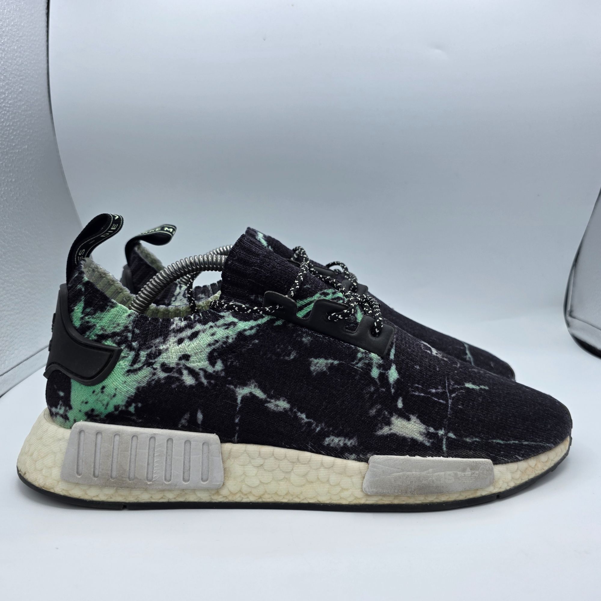 Adidas adidas NMD_R1 Primeknit 2018 Mint Marble Mens Size 9 Athleti Size US 9 / EU 42 - 12 Thumbnail