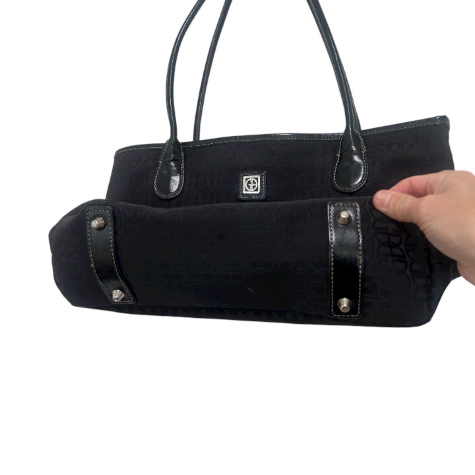 Other Giani Bernini Black Tote Shoulder Bag Size ONE SIZE - 3 Thumbnail