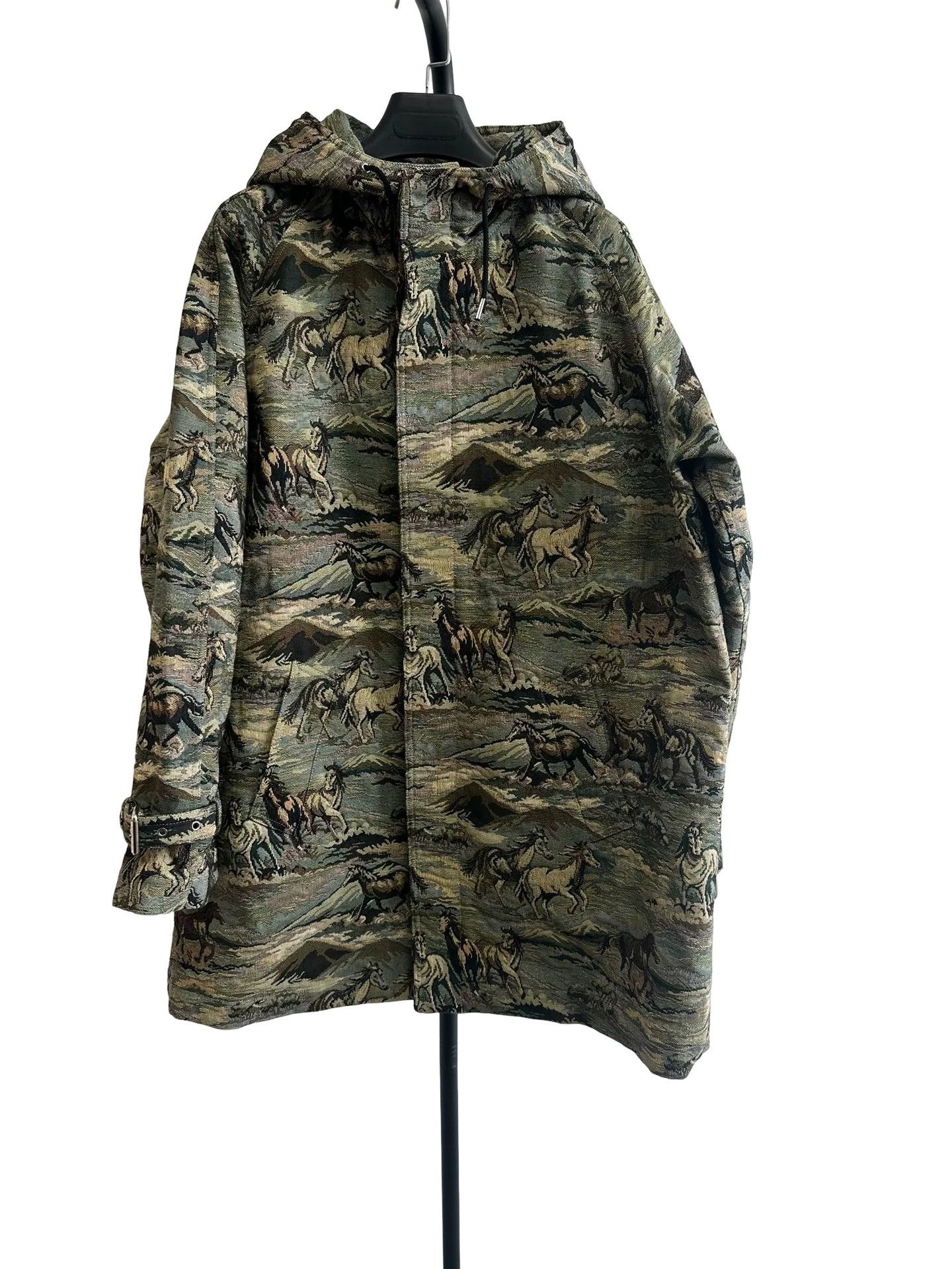 Celine Celine Embroidered Horse Tapestry Parka XS Size US XS / EU 42 / 0 - 1 Thumbnail