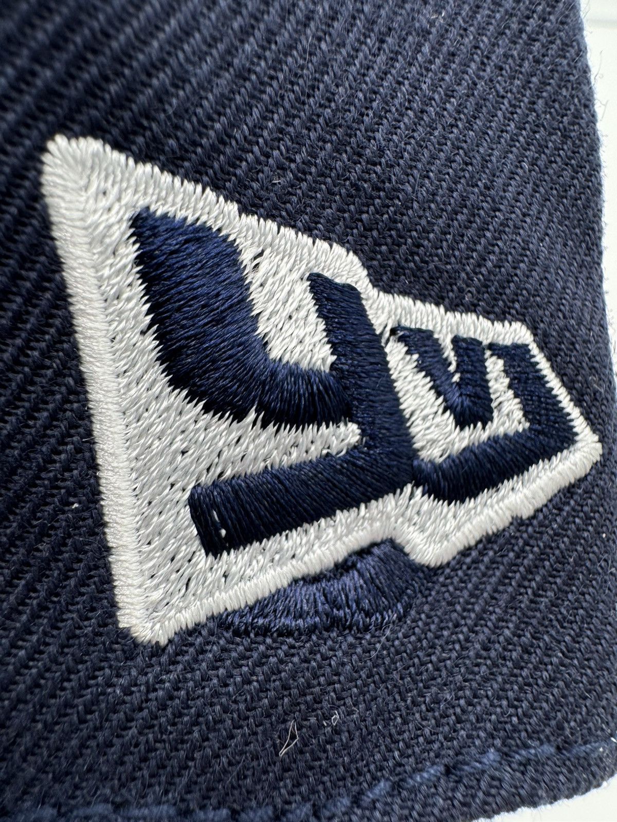 7 3/8 Playboi Carti YVL Fitted Hat Navy Blue White Opium