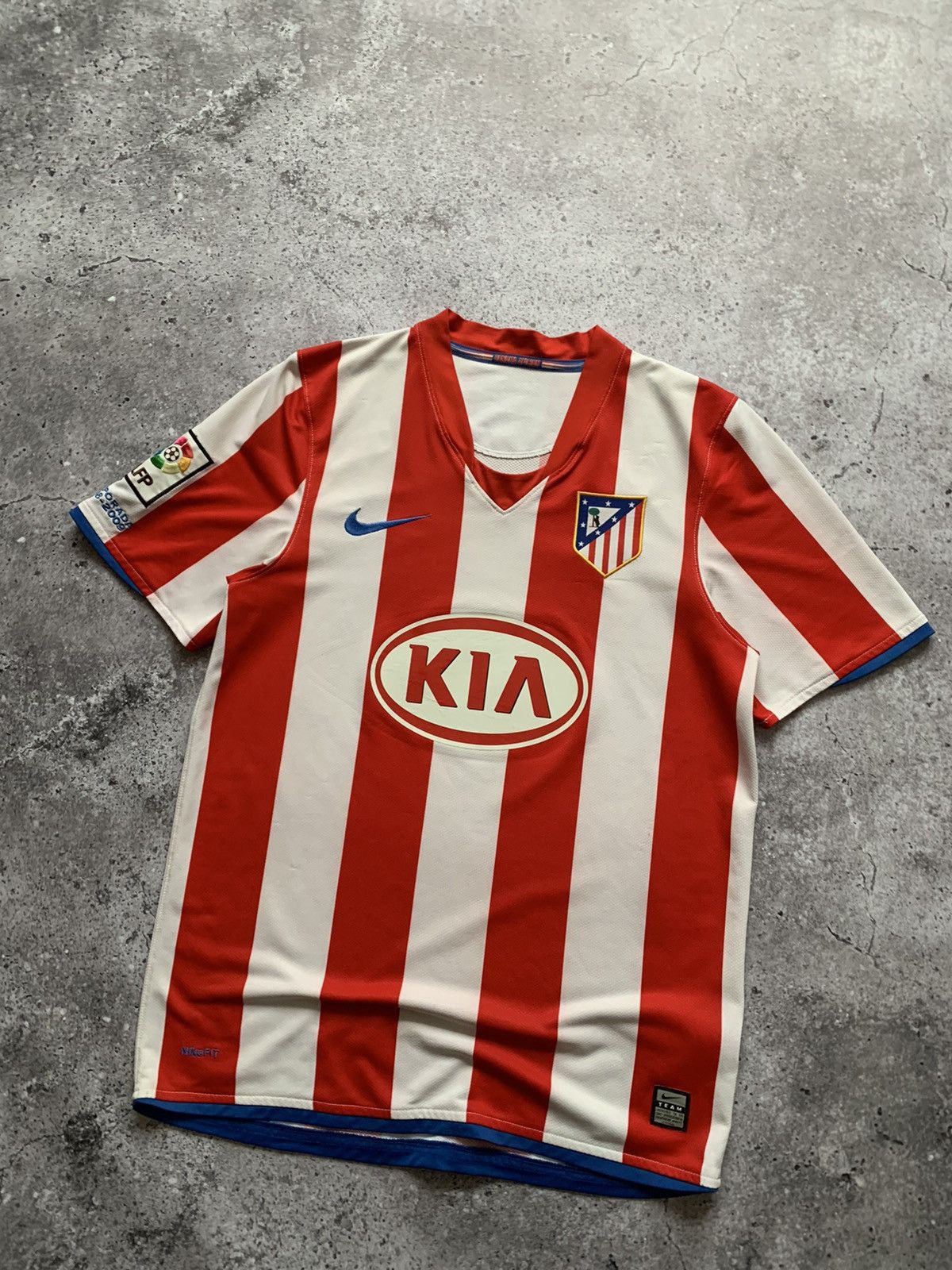 Vintage 🔥NIKE ATLETICO MADRID 2008 2009 SOCCER JERSEY Size US S / EU 44-46 / 1 - 3 Thumbnail