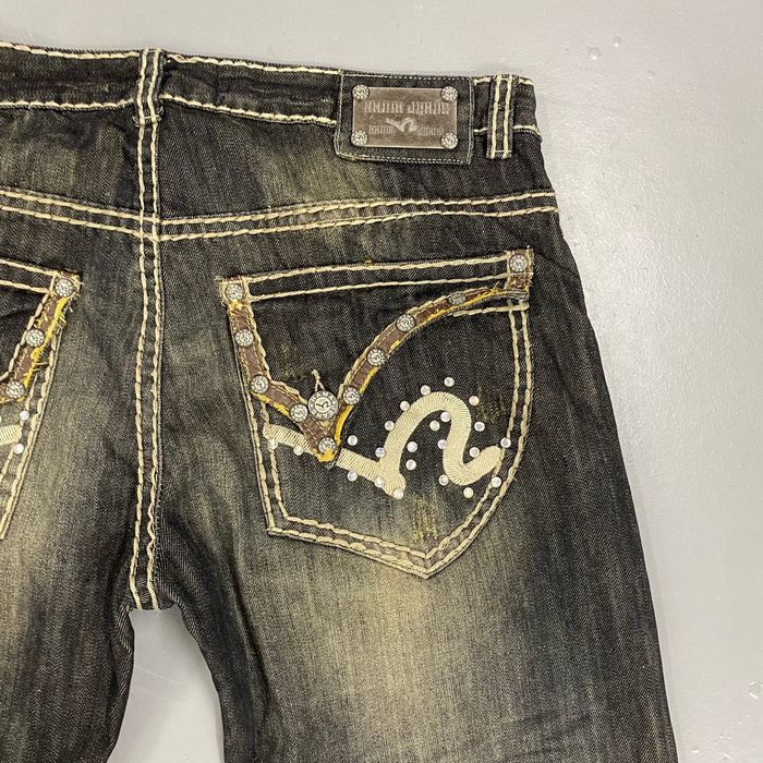 Vintage Y2k Evisu Style Baggy Jeans Grailed