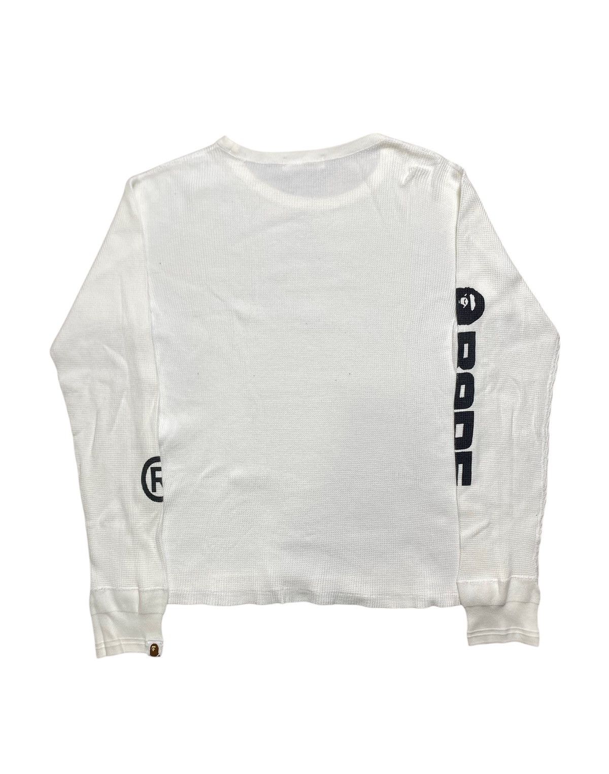 Bape VINTAGE WHITE TEE THE BATHING APE LONG SLEEVE Size US M / EU 48-50 / 2 - 12 Thumbnail