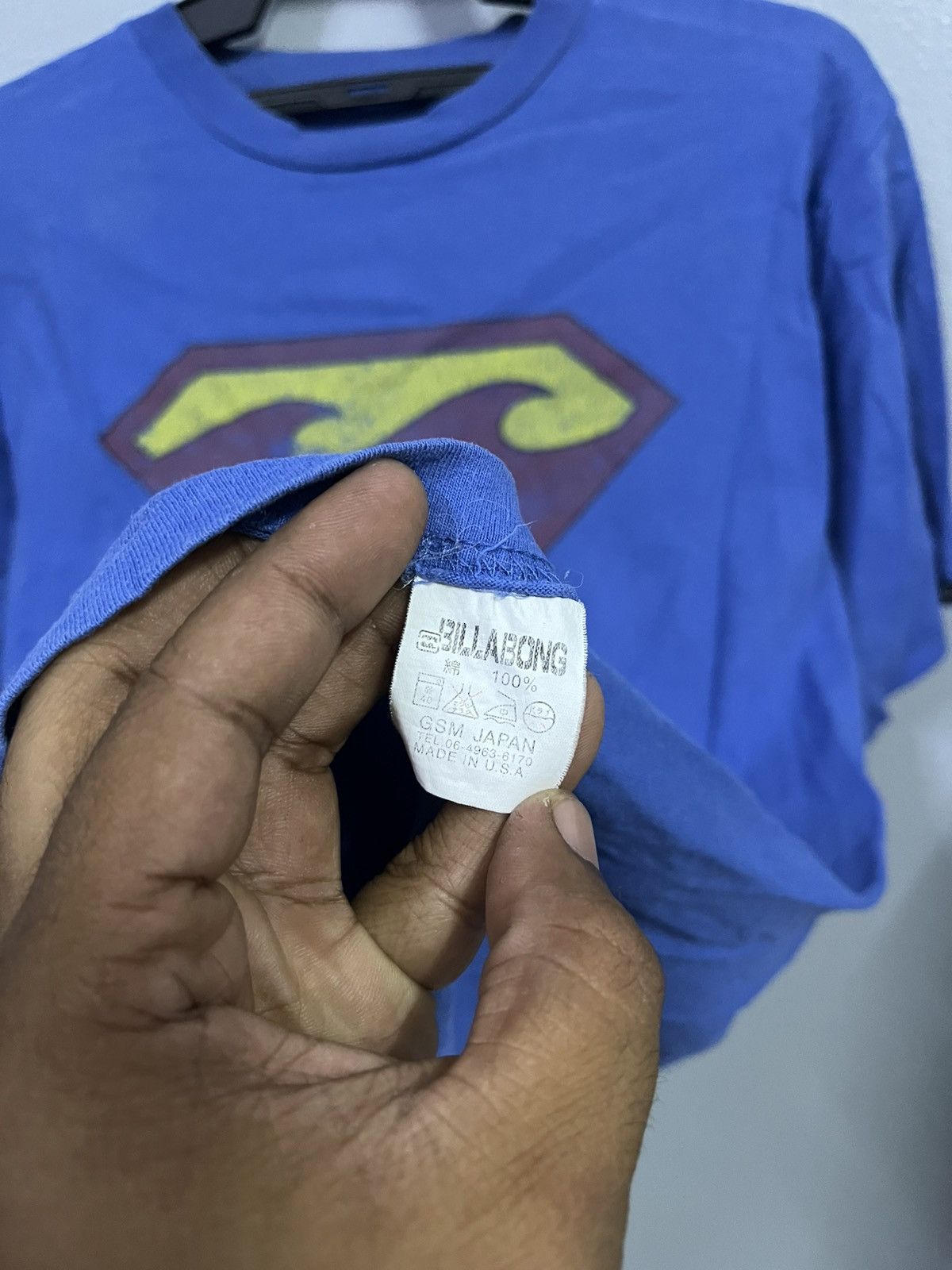 Billabong RARE ITEM Billabong X Superman tee Size US M / EU 48-50 / 2 - 6 Thumbnail
